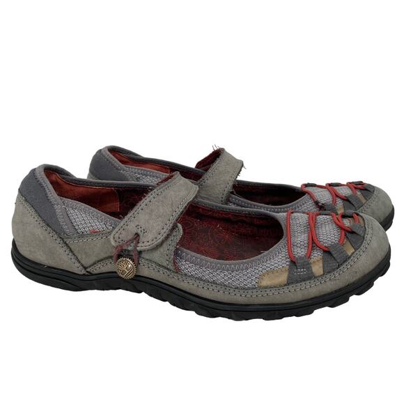 Timberland Leather Mary Jane Flats Size 8.5 - Picture 1 of 10